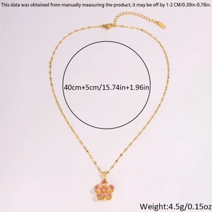 Detailansicht der Goldkette mit Maßen 40+5cm und Gewichtsangabe von 4,5g