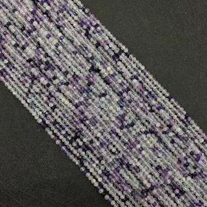 Natural Amethyst Faceted Round Loose Beads For DIY Jewelry Making Necklaces Bracelets Accessories Handmade Gemstone Crafting