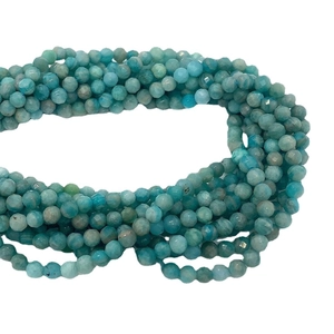 Gefacetteerde amazoniet natuursteen kralen voor DIY sieraden maken en armbanden knutselen