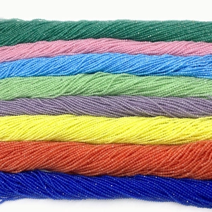Faceted 2-5mm cat-eye stone beads in eight vibrant colors for DIY jewelry making