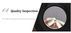 Macro kwaliteitscontrole van 7mm zirkonia oorknopjes met hoogwaardige goudlaag