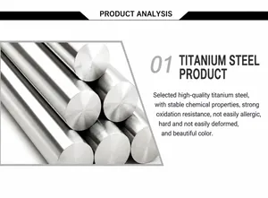 Detailed view of high-quality titanium steel material with anti-rust and durable properties
