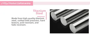 Detailweergave van titanium staal materiaal met geborstelde textuur en hardheid