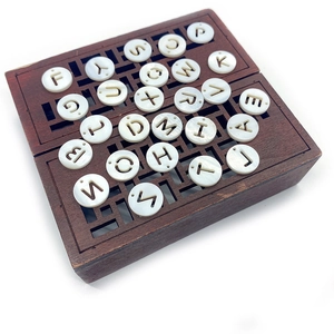 Pendentifs en Coquille d'Eau Douce Naturelle Ronds Lettres Alphabet Nacre Ajouré pour Création de Bijoux DIY Accessoire
