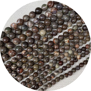 Perles rondes en œil de tigre et aventurine naturelles pour la création de bijoux