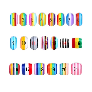 DIY colorful striped resin beads for necklaces and bracelets in 21 styles and rainbow patterns