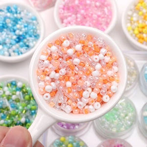 Mixed Color DIY Seed Beads And Tube Beads Loose Beads For Handmade Bracelets Craft Jewelry Making Supply Pack