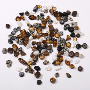 Maillard style 5-8mm natural crushed stone beads for DIY jewelry making and handicraft crafts