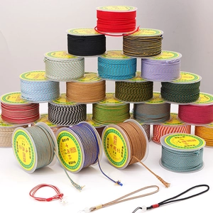 Cordino in Nylon Intrecciato Per Creazione Gioielli Fai Da Te Filo Per Nodi Cinesi Per Bracciali Collane Accessorio Artigianale