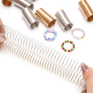 Elastische Gold- und Silber-Memory-Drahtspulen für DIY-Schmuck und Armbänder