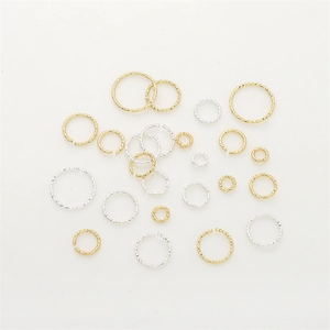 Anneaux de Jonction Ouverts Torsadés Or Rempli 14K Plaqué Argent Connecteurs pour Création de Bijoux Bracelet Collier