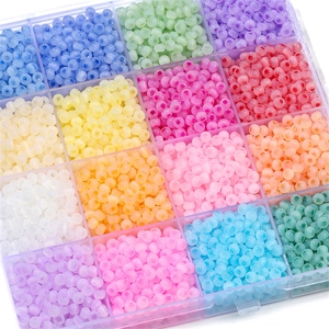 Premium Cat Eye Glass Beads Icy Texture Round Spacer Beads For DIY Jewelry Making Necklaces Bracelets Craft Supplies Various Colors
