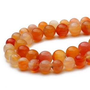 Perle rotonde in agata rosa naturale per gioielli fai-da-te con trama striata