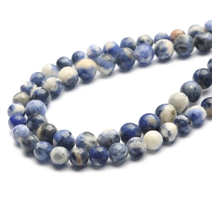 Gepolijste natuurlijke sodaliet ronde kralen voor DIY sieraden maken en knutselwerk