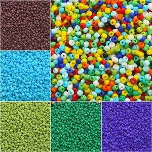 3mm Perline di Vetro Opaco Per DIY Creazione Gioielli Bracciale Collana Risultati Frosted Tondo Vetro Spacer Perline Per Artigianato Accessori