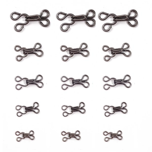 Metal Hook And Eye Fasteners Invisible Closure Sewing Accessories For Underwear Coats Pants DIY Craft Clothing Hooks