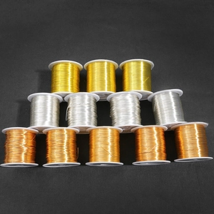 12 Rollen Profi Kupferdraht Set für DIY Schmuckherstellung in Gold Silber und Bronze