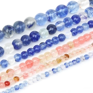 Perline Sciolte Tonde in Cristallo Sintetico per la Creazione di Gioielli Fai-da-Te Orecchini Braccialetti Collane Materiali Politi