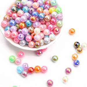 Perle colorate AB in acrilico imitazione per creazione di gioielli fai-da-te