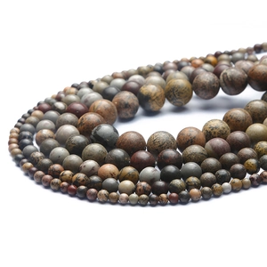 Φυσικές κόκκινες χάντρες ιάσπιδα για χειροποίητα κοσμήματα και βραχιόλια DIY