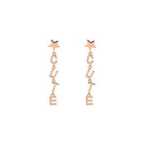Luxury Alloy Zirconia Heart Star Letter Dangle Earrings For Women Gold Silver Tree Of Life Beetle Stud Earrings Fashion Jewelry Gift