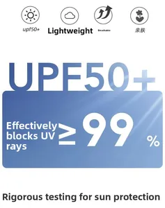 UPF 50+ sun hat detail showing over 99 percent UV protection and breathable fabric
