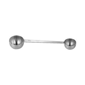 Cuillère à mesurer double face en acier inoxydable 304 avec têtes de 15 ml et 30 ml pour café