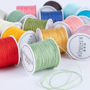 Nylon Braided Cord Jade Thread Type For DIY Jewelry Making Bracelet Necklace Hand Woven Crafting