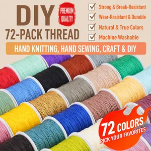 72 color options of 72# jade cord for DIY handmade jewelry weaving and pendants