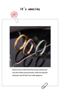 Detailed macro view of matte frosted slim rings in gold, rose gold and silver finish