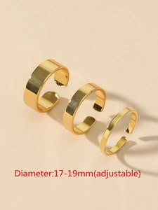 Detailsicht des dreiteiligen verstellbaren C-Ring-Sets mit 17-19mm Durchmesserangabe