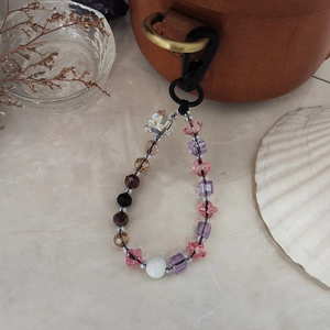 Creative Multicolor Glass Beaded Keychain Unique Skull Star Flower Bead Bag Pendant For Backpack Car Accessories Boho Jewelry
