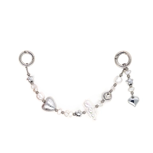 Mode Perlen Handykette Lanyard Stern Herz Wolke Anhänger Handy Tasche Gurt Anhänger Für Damen Schmuck Geschenk