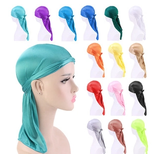 Silky durag collection featuring sixteen vibrant colors including teal and royal blue