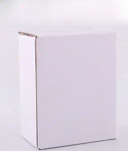 Vertical white paper packaging box with T2-63 product identifier for LED Christmas house
