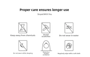 Detailed jewelry care guide for 925 sterling silver earrings showing maintenance tips