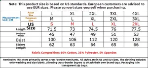 Detailed size chart for men's long sleeve polo shirt showing EU US and Asian dimensions