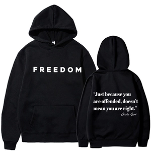 Unisex Freedom Turning Point Grafik Fleece Hoodie Langarm Pullover Mit Kängurutasche Für Herren Und Damen Casual Streetwear