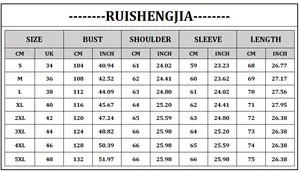 Size chart for men's slim fit cardigan with bust, shoulder, and sleeve length details