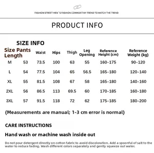 Tableau des tailles détaillé pour shorts en jean homme avec mesures de taille et de hanches