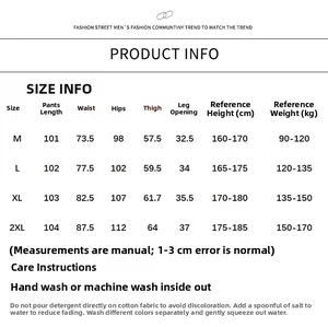 Tabella taglie dettagliata per jeans vintage da uomo con misure e consigli per la cura