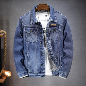 Veste en Jean Doublée de Polaire pour Hommes Épaisse Chaude Mélange de Coton Délavé Rétro Décontracté Manteau avec Poches pour Hiver Streetwear