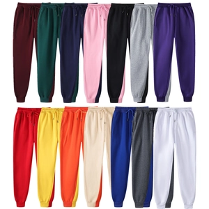 Pantaloni Joggers da Uomo Casual Foderati in Pile Tinta Unita Coulisse Vita Elastica Pantaloni Sportivi per Corsa Fitness Autunno Inverno