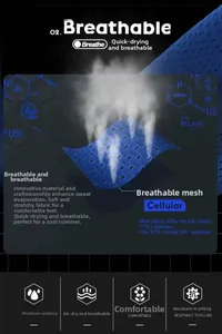 Breathable ice silk mesh fabric structure showing quick-dry and moisture-wicking technology