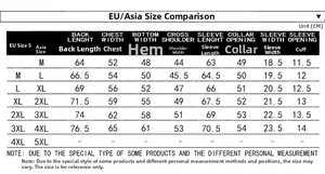 Tableau des tailles détaillé pour veste de course homme en PU avec mesures EUR et CHN
