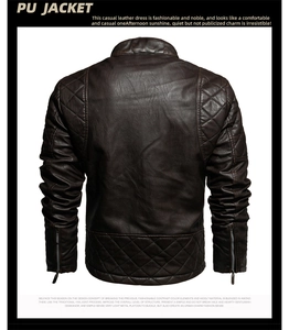 Detail view of the quilted pattern and adjustable metal zipper on the sleeve of the jacket