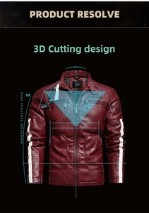 Detail view of burgundy racing jacket showing 3D tailoring and flexible shoulder joints