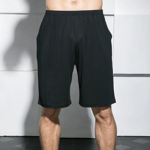 Men Relaxed Fit Shorts Combed Cotton Modal Elastic Waist Quick Dry Lightweight Breathable Summer Casual Sport Bottoms