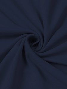 Detailed close-up of dark navy knit fabric showing soft texture for men's hoodie