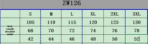 Size chart for men's hooded knit sweater vest showing chest, length and shoulder measurements